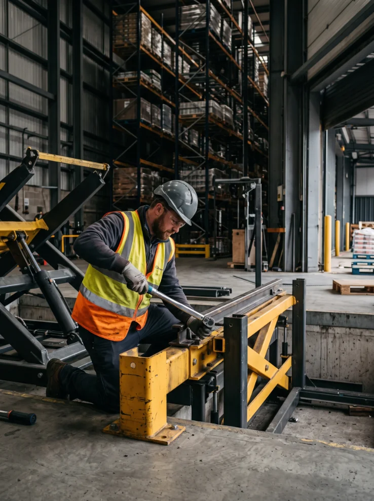 CawsTech engineer on site